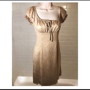 Tan Dress from ABS Allen Schwartz